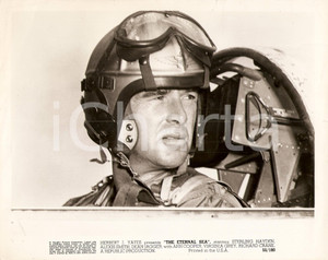 Fotografia d epoca originale 1955 ETERNAL SEAS Sterling HAYDEN Pilota di caccia Regia John H. AUER Foto 1