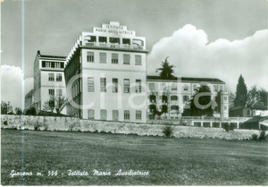 Cartolina originale da collezione 1959 GIAVENO TO Veduta dell Istituto Maria Ausiliatrice Cartolina FG VG 1