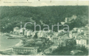 Cartolina originale da collezione 1932 ARENZANO GE Hotel e Stabilimento BAGNI Cartolina FP VG 1