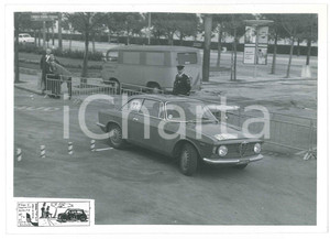 Fotografia d epoca originale 1965 3 Gara RIALTO Trofeo AMOCO Alfa Romeo Giulia GT 1300 carabiniere JOLLY CLUB 1