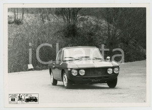Fotografia d epoca originale 1966 28Â° MILANO  SANREMO Lancia Fulvia coupÃ© JOLLY CLUB Foto RALLY 1