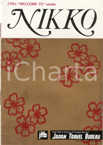 Materiale pubblicitario d’epoca 1970 ca JTB Welcome to NIKKO Japan Travel Bureau Brochure 10x15 cm 1