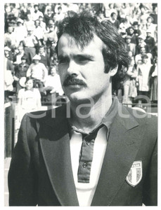 Fotografia d epoca originale 1980 ca TENNIS Antonio Tonino ZUGARELLI Foto 18x24 cm 1