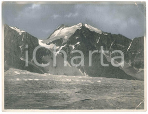 Fotografia d epoca originale 1918 VENEZIA TRIDENTINA Presanella dal Ghiacciaio del Mandrone  Foto 26x20 1