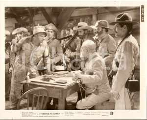 Materiale cinematografico d’epoca 1936 CINEMA A message to Garcia  Wallace BEERY Photo 25x20 cm 1