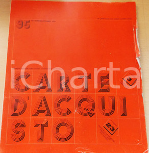 Materiale pubblicitario d’epoca 1978 CARTE D ACQUISTO NovitÃ  del 15Â° SMAU alla Fiera di MILANO Rivista 1