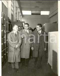 Fotografia d epoca originale 1962 ARQUATA SCRIVIA Inaugurazione CEMENTIR con Mario FERRARI AGGRADI Foto 1