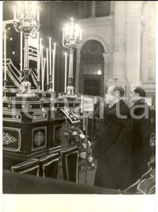 Fotografia d epoca originale 1959 PARIS Funerali dello scrittore Ventura GARCIA CALDERON Foto 14x18 1
