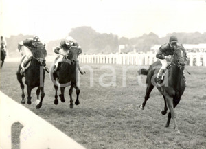 Fotografia d epoca originale 1960 LONDON  Royal Ascot  Aly KHAN s Seshoon wins gold cup Photo 20x15 cm 1
