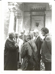 Fotografia d epoca originale 1997 GENOVA Cimitero monumentale di Staglieno  Tomba di George DAVIDSON Foto 1