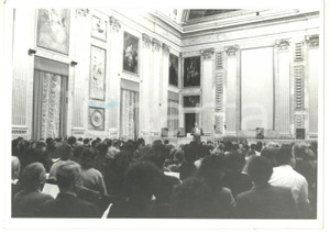 Fotografia d epoca originale 1997 GENOVA Concerto durante mostra di Antoon VAN DYCK Foto VINTAGE 18x13 cm 1