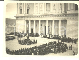 Fotografia d epoca originale 1921 IMPERIA Basilica di SAN MAURIZIO  Commemorazione Milite Ignoto Foto 10x8 1