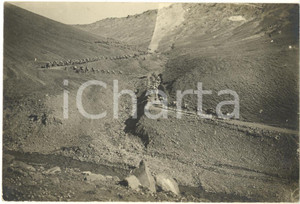 Fotografia d epoca originale 1934 AFGHANISTAN Carovana sulle montagne dell HINDU KUSH  Foto 13x9 cm 1