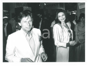 Fotografia d epoca originale 1986 CANNES FILM FESTIVAL Roman POLANSKI Anouk AIMÃ‰E Foto 24x17 cm 1 1