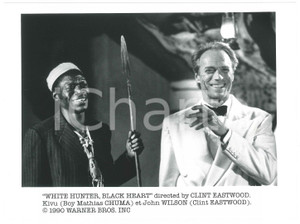 Materiale cinematografico d’epoca 1990 CINEMA  WHITE HUNTER, BLACK HEART Clint EASTWOOD Boy Mathias CHUMA Photo 1