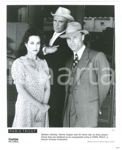 Materiale cinematografico d’epoca 1991 CINEMA  PARIS TROUT Barbara HERSHEY Dennis HOPPER Ed HARRIS Foto 20x26 cm 1