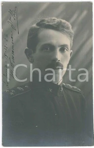 Fotografia d epoca originale 1926 LA SPEZIA Ritratto di ufficiale  Fotografia anonima 9x14 cm 1