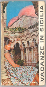 Libro, pubblicazione d epoca 1961 TURISMO  S.I.T. PALERMO  Vacanze in Sicilia  ILLUSTRATO 192 pp. 1