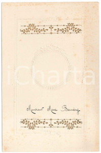 Oggetto da collezione cartaceo 1913 COULOMMIERS F CafÃ© du Commerce  Menu diner mariage BAUDRY  LOUAGE 1