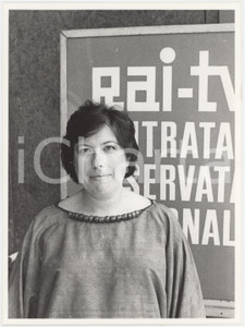 Fotografia d epoca originale 1986 RAI 1 Il bello della diretta  Larissa VILENSKAYA Pirobata  Foto 18x24 cm 1