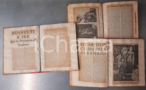 Libro, pubblicazione d epoca 19571961 VOGHERA Giuseppe MAZZA Miscellanee  Rassegna stampa 3 voll. 1