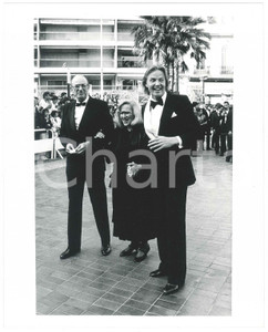 Oggetto da collezione cartaceo 1985 ca CANNES FILM FESTIVAL Jon VOIGHT on red carpet  Photo 20x25 cm 3 1