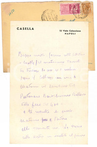 Autografo originale Casella 1