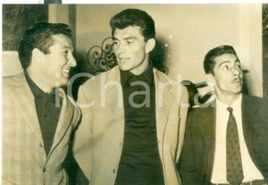 Fotografia d epoca originale 1958 BOLOGNA CALCIO Convocazione NAZIONALE  Alcides GHIGGIA  Foto 18x13 1