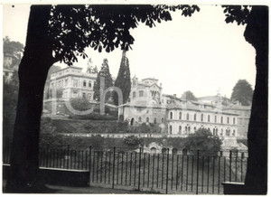 Fotografia d epoca originale 1973 BERGAMO ALTA Veduta panoramica sul Colle Aperto Fotografia 18x13 1