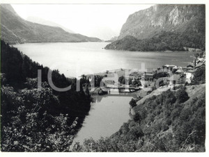 Fotografia d epoca originale 1982 LAGO DI MOLVENO TN Veduta panoramica  Fotografia ARTISTICA 18x13 cm 1