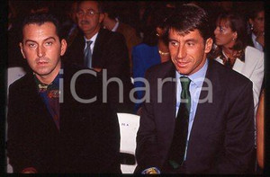 Fotografia d epoca originale Massimo CRIPPA  SPORT Italian footballer 1995 ca  35 mm vintage slide 1 1