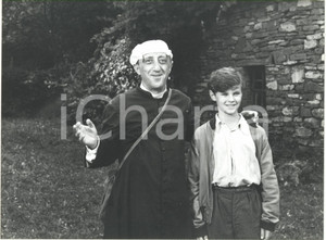 Fotografia d epoca originale 1989 RAI UNO Il prato delle volpi  Carlo DELLE PIANE Michele BUTTARELLI Foto 1