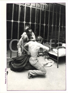 Fotografia d epoca originale 1990 ASTI Teatro Festival  Thywill Kwaku AMENYA in Hanging the president 1