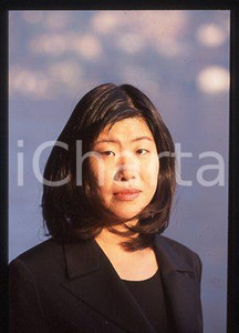 Banana YOSHIMOTO - LAGO DI COMO Scrittrice Ritratto 1993ca *35mm vintage slide 3
