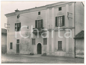 Fotografia d epoca originale 1930 ca SCARPIZZOLO / SAN PAOLO BS Palazzo AVOGADRO  Foto 23x17 cm 1