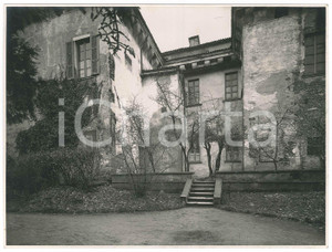 Fotografia d epoca originale 1930 ca ROCCAFRANCA BS Palazzo MARTINENGO  Interno  Foto 23x17 cm 1