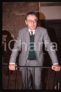 35mm vintage slide* 1995 ca MILANO Giulio GIORELLO Ritratto del filosofo (5)