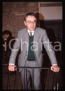 35mm vintage slide* 1995 ca MILANO Giulio GIORELLO Ritratto del filosofo (6)