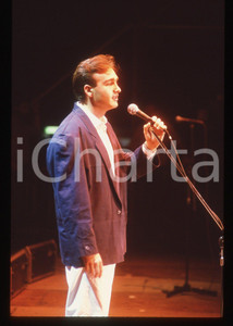 35mm vintage slide* 1990 ca ITALIA Antonio DECIMO Ritratto del cantante (7)