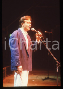 35mm vintage slide* 1990 ca ITALIA Antonio DECIMO Ritratto del cantante (9)