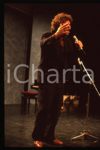 35mm vintage slide* 1991 SAINT-VINCENT Festival della Satira Beppe GRILLO (1)