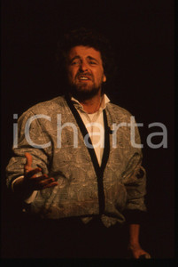35mm vintage slide* 1988 FESTIVAL DI SANREMO Beppe GRILLO in scena RAI UNO (7)