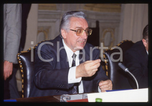 35mm vintage slide* 1991 ROMA Franjo TUDMAN in visita a Palazzo Chigi (10)