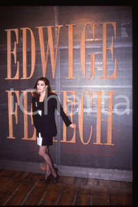 35mm vintage slide* 1993 MODA Edwige FENECH Collezione autunno-inverno (3)