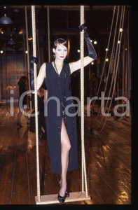 35mm vintage slide* 1993 MODA Edwige FENECH Collezione autunno-inverno (8)