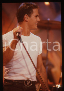 35mm vintage slide* 1989 DISCORING - NOISEWORKS Jon STEVENS Esibizione (10)