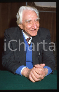 35mm vintage slide* 1985ca ITALIA - COSTUME Cesare MUSATTI Conferenza (9)
