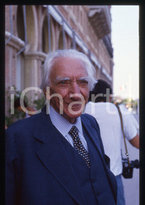 35mm vintage slide* 1985ca ITALIA - COSTUME Cesare MUSATTI Ritratto (14)