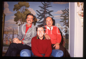 35mm vintage slide* 1987 MILANO Christian DE SICA Lino BANFI Enrico OLDOINI (1)