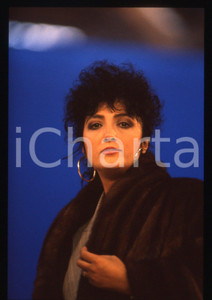 35mm vintage slide* 1990 FESTIVAL DI SANREMO Marcella BELLA Ritratto (5)